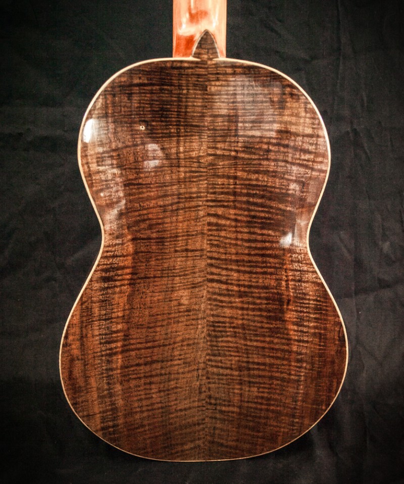 Black Walnut w/ Myrtle Binding Baritone